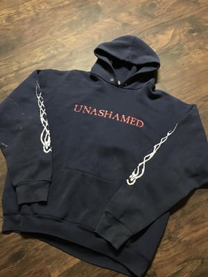 Unashamed - Ezekiel 33:11 Silence back (OG, navy, 1996 XXL)