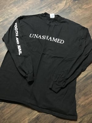 Unashamed - Tooth & Nail sleeve (OG, black, 1995 XL)