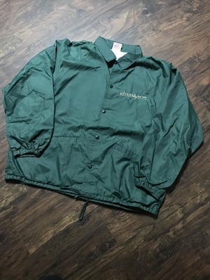 Strongarm - coach jacket, embroidered logo (OG, green, 1996 XL)