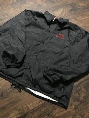 Living Sacrifice - coach jacket, embroidered logo (OG, black, 1997 XL)