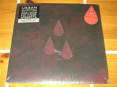 AFI AFI (The Blood Album) 2017 Concord Records Clear w red marbling, Urban Outfitters exclusive