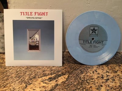 Title Fight - Spring Songs - 3rd press - Light Blue Opaque (Pink Insert) /1020