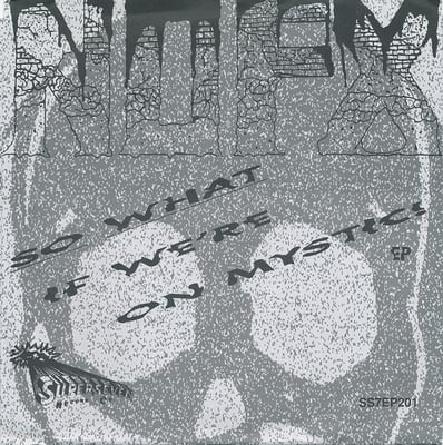 NOFX - So What If We're On Mystic EP - Dutch East - Black (with skull b-side, original sleeve) /500