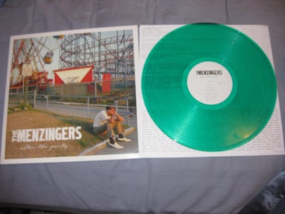 The Menzingers "After The Party" Epitaph Records. 1st Press. Translucent Green/???
