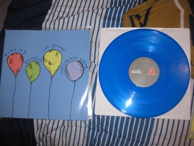 Dowsing/Havorford/Run Forever/Captain, We're Sinking "Stay Sweet Split" Soft Speak Records. 1st Press. Single Sided Translucent Blue 12"/250