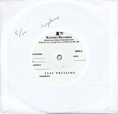 Cayetana - Tired Eyes - Test Press #5/10