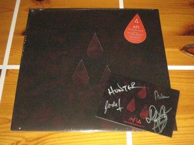 AFI AFI (The Blood Album) 2017 Concord Records With Autographed Postcard (JB HI-FI)