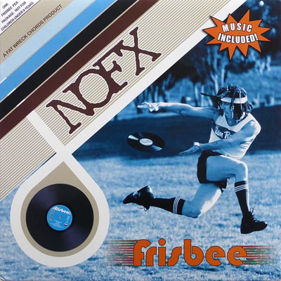 NOFX - Frisbee - Clear Dark Brown /349
