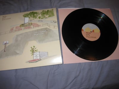 Real Life Buildings "Significant Weather" Lauren Records. 1st Press. Black/300