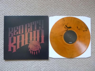 Red City Radio - Red City Radio (Orange/Black Marbled) /750
