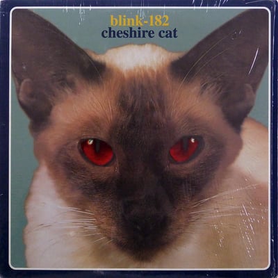 Blink-182 - Cheshire Cat - 1st Press - Black