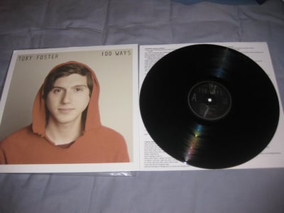 Toby Foster "100 Ways" Lauren Records. 1st Press. Black/300