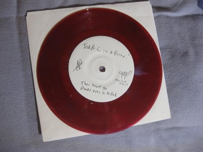 Todd Congelliere "Time To Be A Pussy" Lauren Records. 1st Press. Red/300