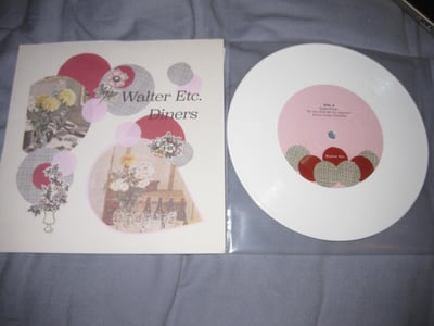 Walter Etc. / Diners "Split" Lauren Records. 1st Press. Opaque White/100