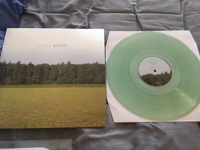 Bobby Barnett "Little Wounds" Deep Rest Records. 1st Press. Coke Bottle Clear/300