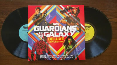 Various ‎– Guardians Of The Galaxy Awesome Mix Vol. 1 + Original Score (LPx2, Black)