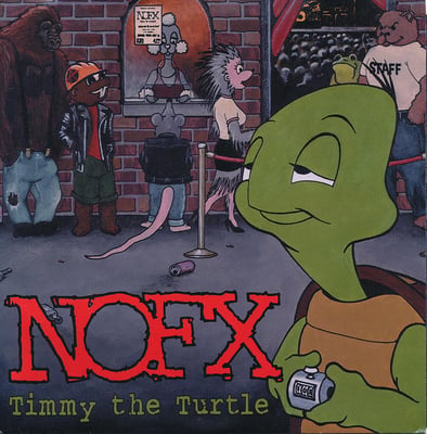 NOFX - Timmy The Turtle - Green (with smoke) /9537