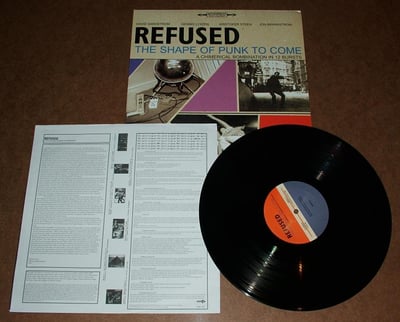 Refused - The Shape of Punk To Come [Black w/ Matte Insert]