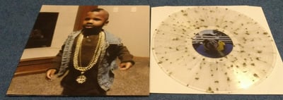 Reggie & The Full Effect- No Country For Old Musicians (Clear w/ Gold Splatter) Second Pressing