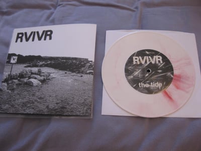 RVIVR "The Tide b/w Shaggy" Dead Broke Rekerds. 1st Press. White with Red/100