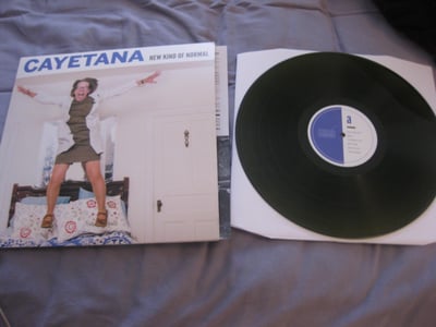 Cayetana "New Kind Of Normal" Plum Records. 1st Press. Swamp Green/300