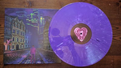 Creeper ‎– Eternity In Your Arms (Purple Marble, /2000)