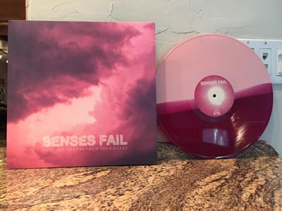 Senses Fail - Pull The Thorns From Your Heart - 1st press - Translucent Purple/Baby Pink /1500