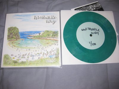 Worthwhile Way "The Braves/Momiji" No Idea Records. 1st Press. Turquoise #1/100