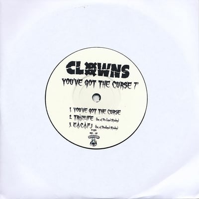 Clowns / The Lost Cause - You've Got The Curse - Black