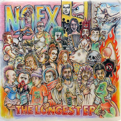 NOFX - The Longest EP - Black /2000