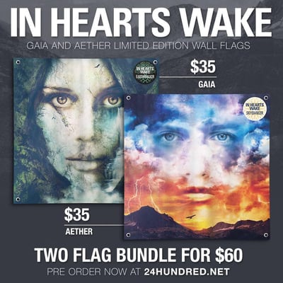In Hearts Wake - 'Gaia' Flag [47" x 47"]