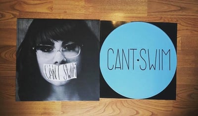 Can't Swim - A Death Deserves A Name (Baby Blue - Etched B-Side - /400)