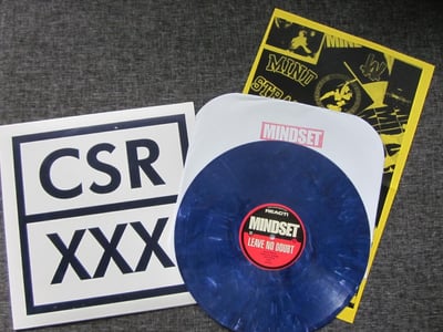 RXR-033 Mindset - Leave No Doubt - Dark Purple/100 (Screen Printed Cover, RSD 2013)