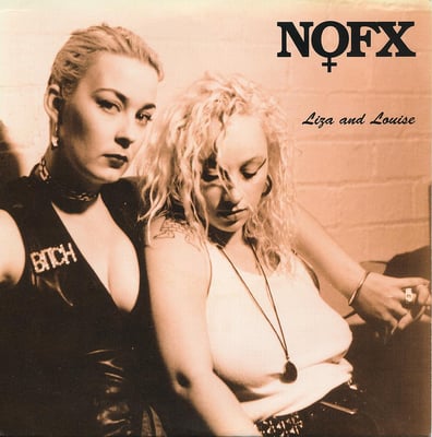 NOFX - Liza And Louise - Darkish Pink /10,000