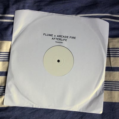 Flume - Arcade Fire's Afterlife Remix (12" 150gm White Label - Rough Trade Exclusive - /500)