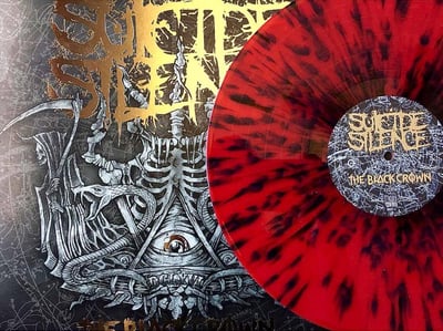 Suicide Silence - The Black Crown (Translucent Red w/Black Splatter - /1000)