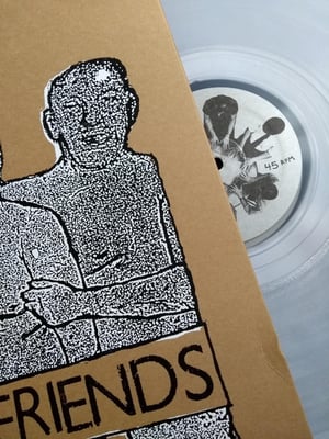 # DEAD FRIENDS | s/t | drugged conscience / purepainsugar | 2009 | pochette sérigraphiée/vinyle transparent