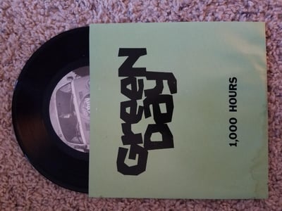 Green Day - 1,000 Hours | Black | LOOKOUT RECORDS #17