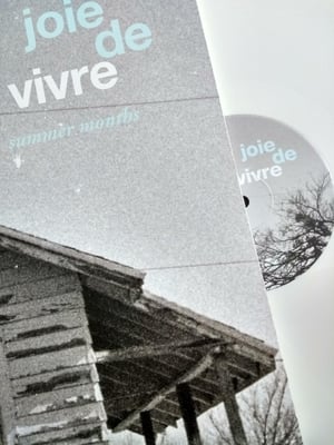 # JOIE DE VIVRE | summer months | count your lucky stars | 2012 | pressage de la version CD 2009, vinyle blanc