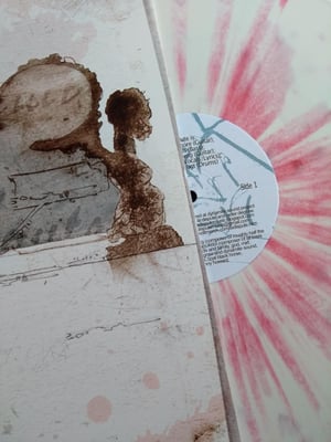 # LA DISPUTE | vancouver | friction | 2008 | vinyle blanc tacheté rose