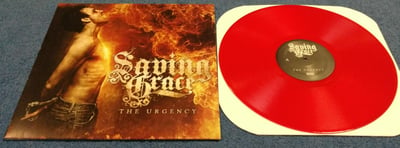 Saving Grace- The Urgency (Red)/350 First Pressing