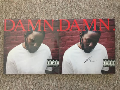 Kendrick Lamar | DAMN. | 2017 | Red | Signed | Sealed