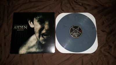 Aiden || Knives || Marbled Grey (/100) || 2009 || Victory Records ‎– VR504