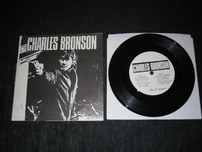Charles Bronson - s/t "Diet Rootbeer" (1st Press /500 black "Silenced" missing on cover)
