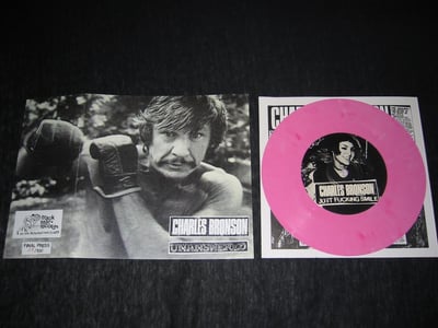 Charles Bronson / Unanswered (4th press 28/100 pink, boxing cover)