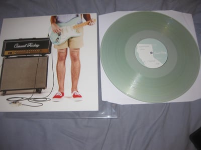 Casual Friday "Weekend Forever" Hidden Home Records /Counter Intuitive Records/Open Door Records/Celebrity Punk House. 1st Press. Seafoam Green/300