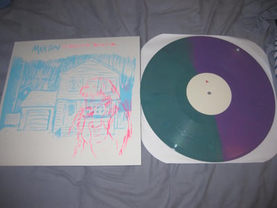 Martin "Slaughter Beach" Square of Opposition Records. 1st Press. Split Trash Color Vinyl/300