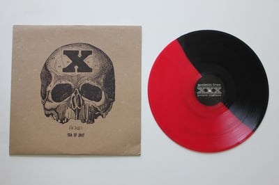 Acrid - Sea Of Shit LP on red/black split