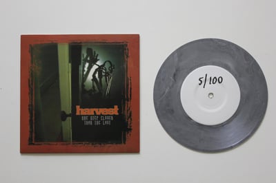 Harvest - One Step Closer Than The Last 7"on grey