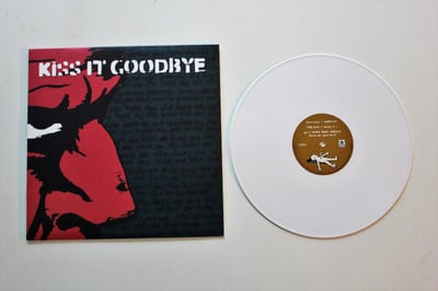 Kiss It Goodbye - She Loves Me, She Loves Me Not... LP on white